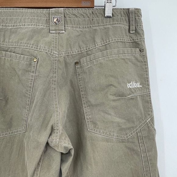 Kuhl Men's Green High Rise Crag Series 3-D Phone Pocket Denim Pants Size 32X30 - Picture 6 of 8